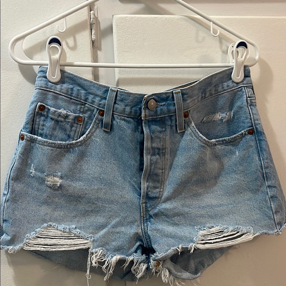 Levi's high waisted Denim Shorts